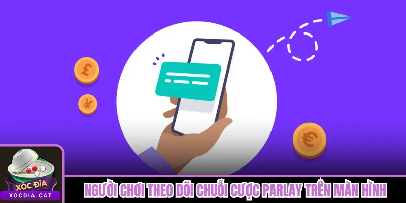 Chiến Thuật Vào Tiền Khi Cá Cược Xóc Đĩa Giữ Vốn Tốt Hơn 3 Người chơi theo dõi chuỗi cược Parlay trên màn hình
